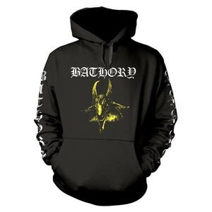 Bathory Unisex Adult Goat Hoodie / Black